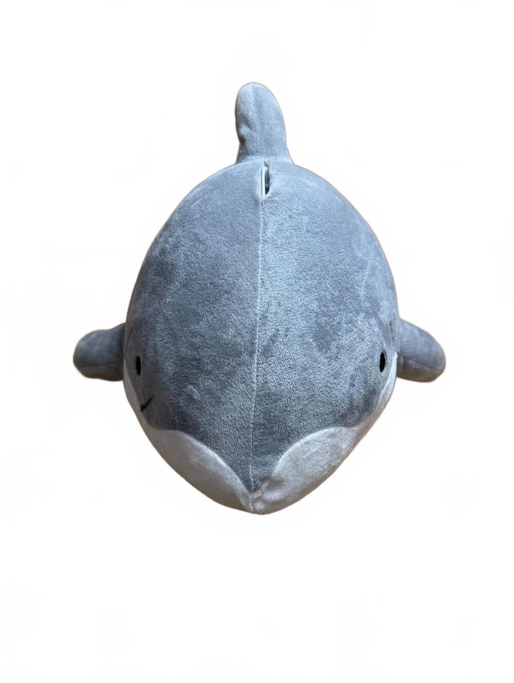 Gray Plush Shark Stuffed Animal Toy - Picture 5 of 6